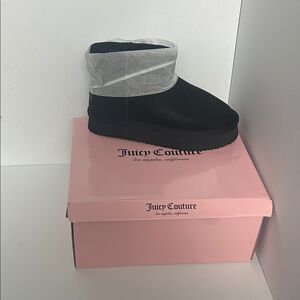 Juicy Couture Black Suede Boots